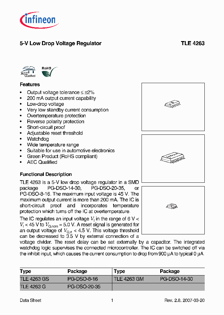 TLE4263_4638682.PDF Datasheet