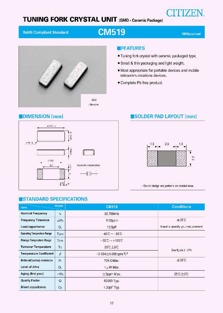 CM519_4639333.PDF Datasheet