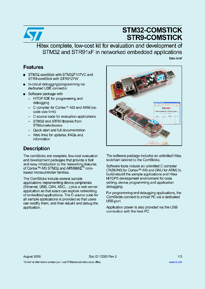 STM32-COMSTICK_4642999.PDF Datasheet