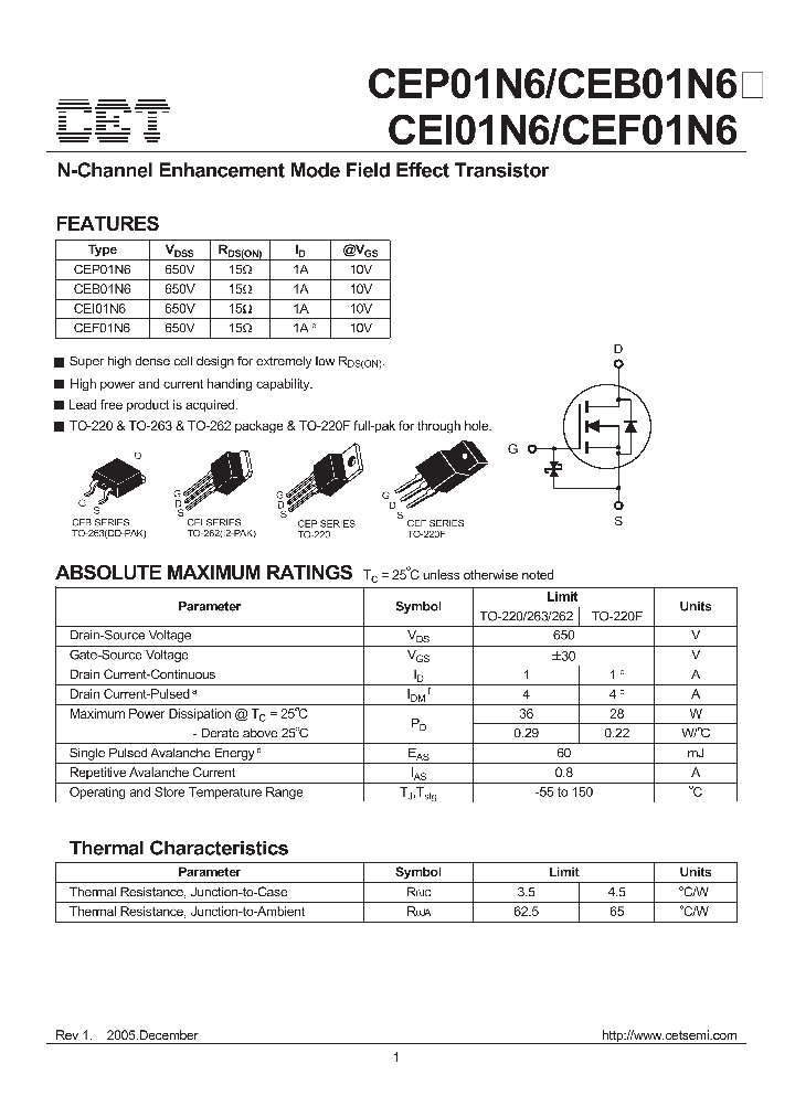 CEF01N6_4645114.PDF Datasheet