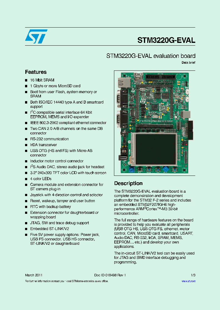 STM3220G-EVAL_4646613.PDF Datasheet