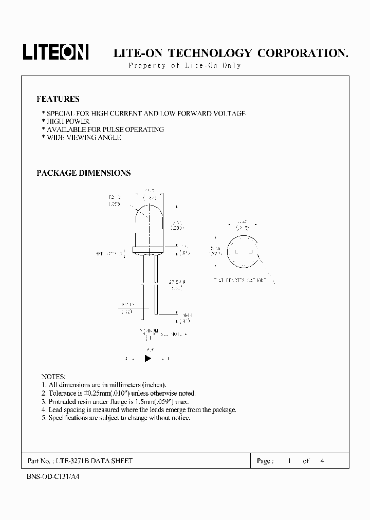 LTE-3271B_4648439.PDF Datasheet