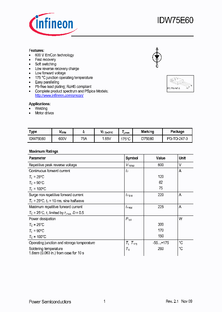 IDW75E60_4649997.PDF Datasheet