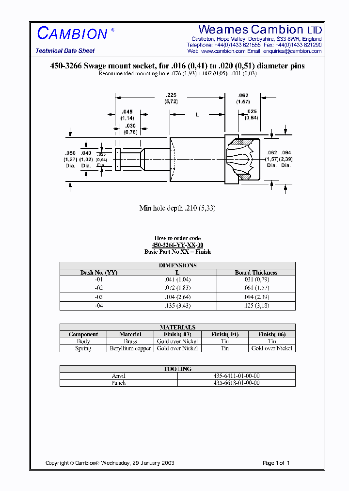 450-3266_4651721.PDF Datasheet