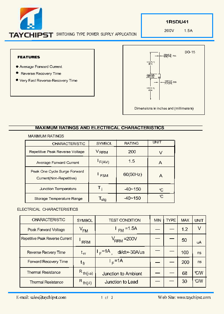 1R5DU41_4651877.PDF Datasheet