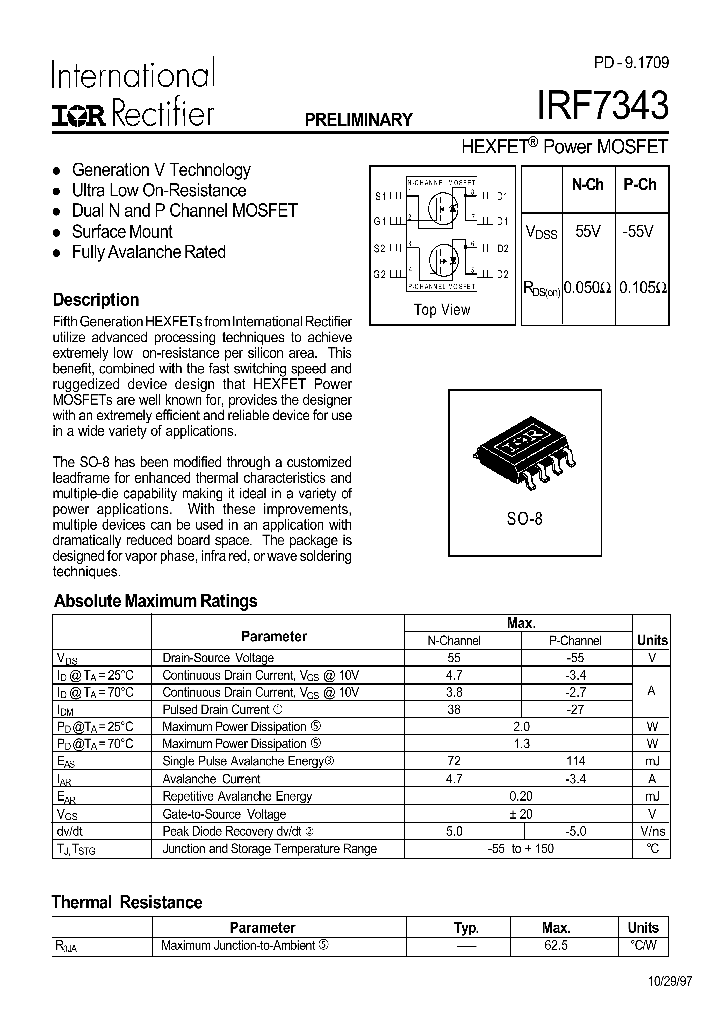 IRF7434_4652297.PDF Datasheet