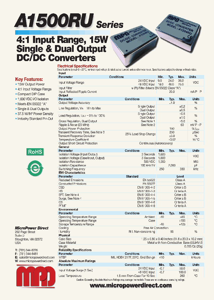 A1500RU_4653210.PDF Datasheet