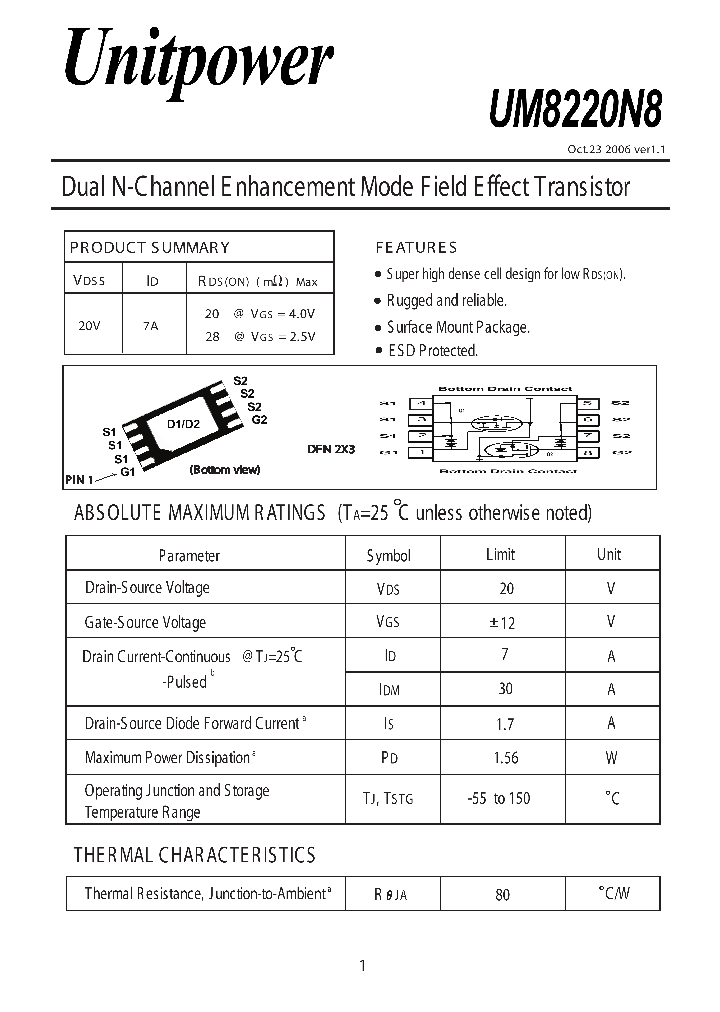 UM8220N8_4654029.PDF Datasheet
