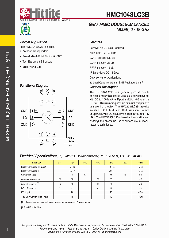 HMC1048LC3B_4655603.PDF Datasheet