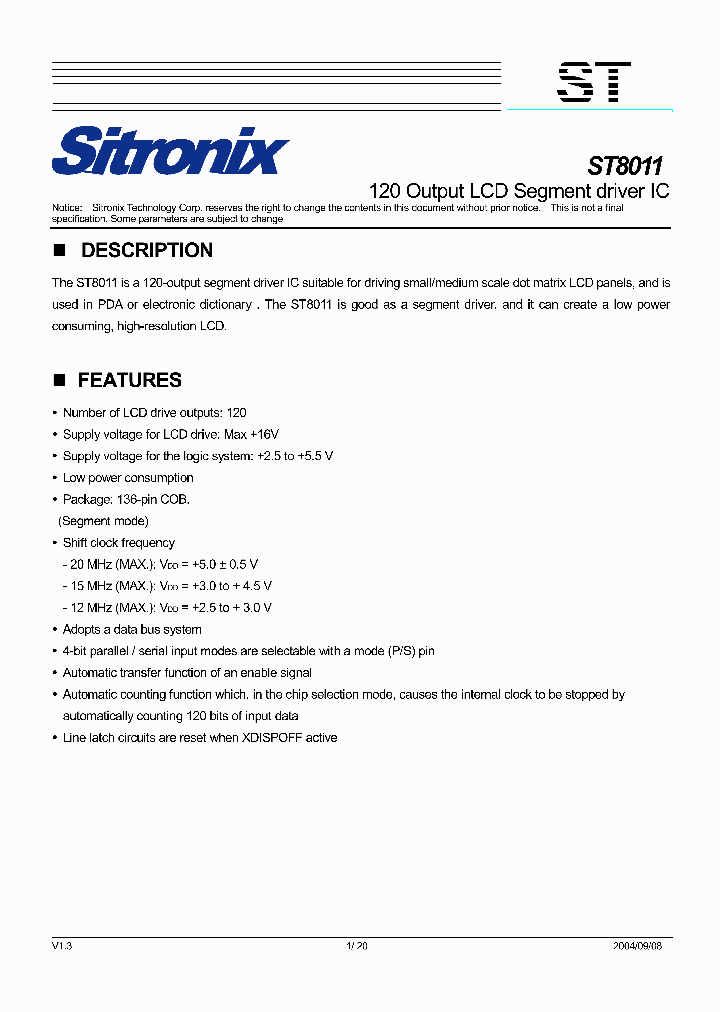 ST8011_4657321.PDF Datasheet
