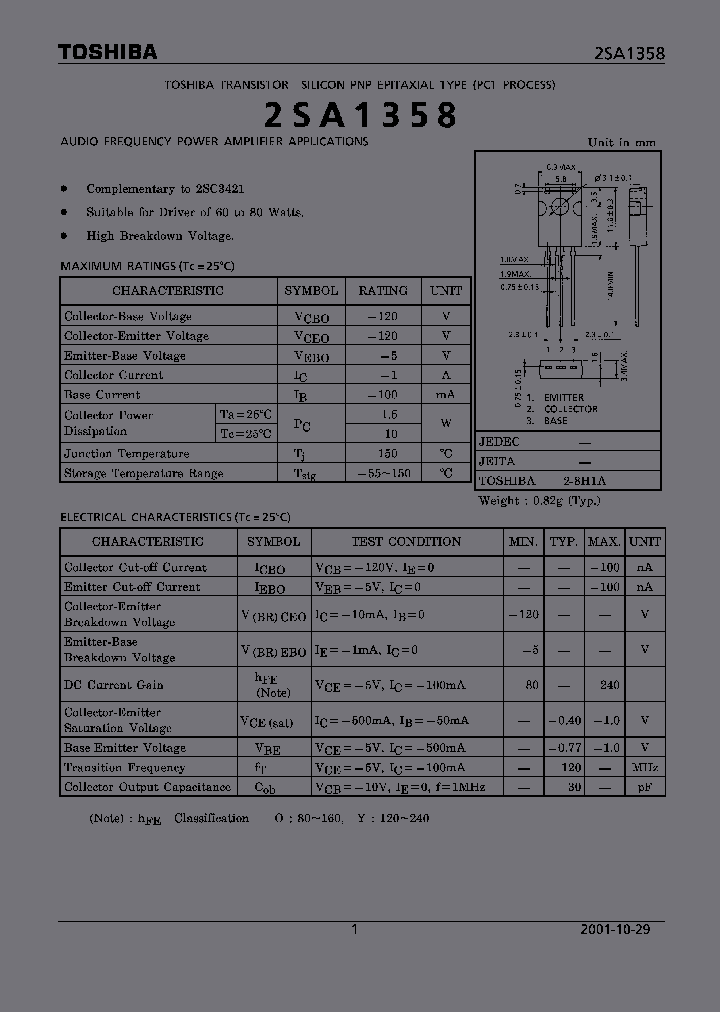 2SA1358Y_4657996.PDF Datasheet