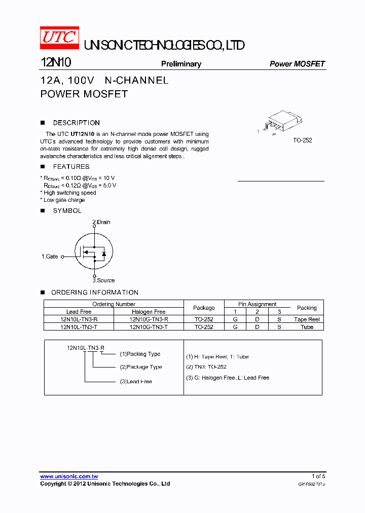 12N10_4658010.PDF Datasheet
