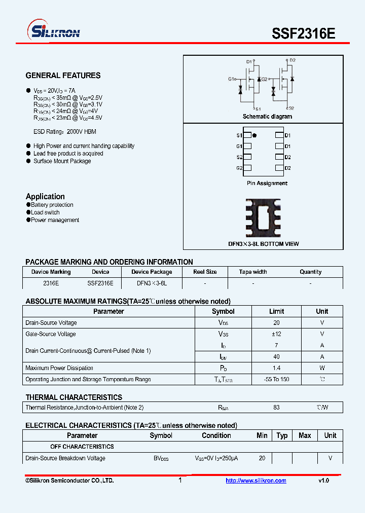 SSF2316E_4658844.PDF Datasheet