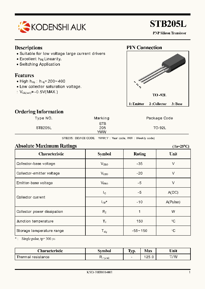 STB205L_4659197.PDF Datasheet