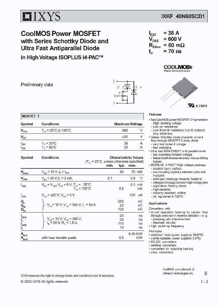 40N60SCD1_4661479.PDF Datasheet