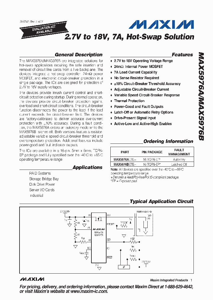 MAX5976AETE_4661607.PDF Datasheet