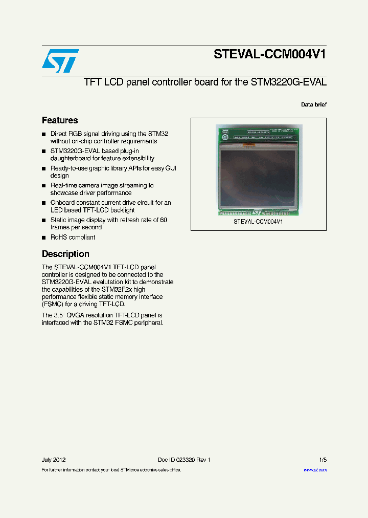 STEVAL-CCM004V1_4662805.PDF Datasheet