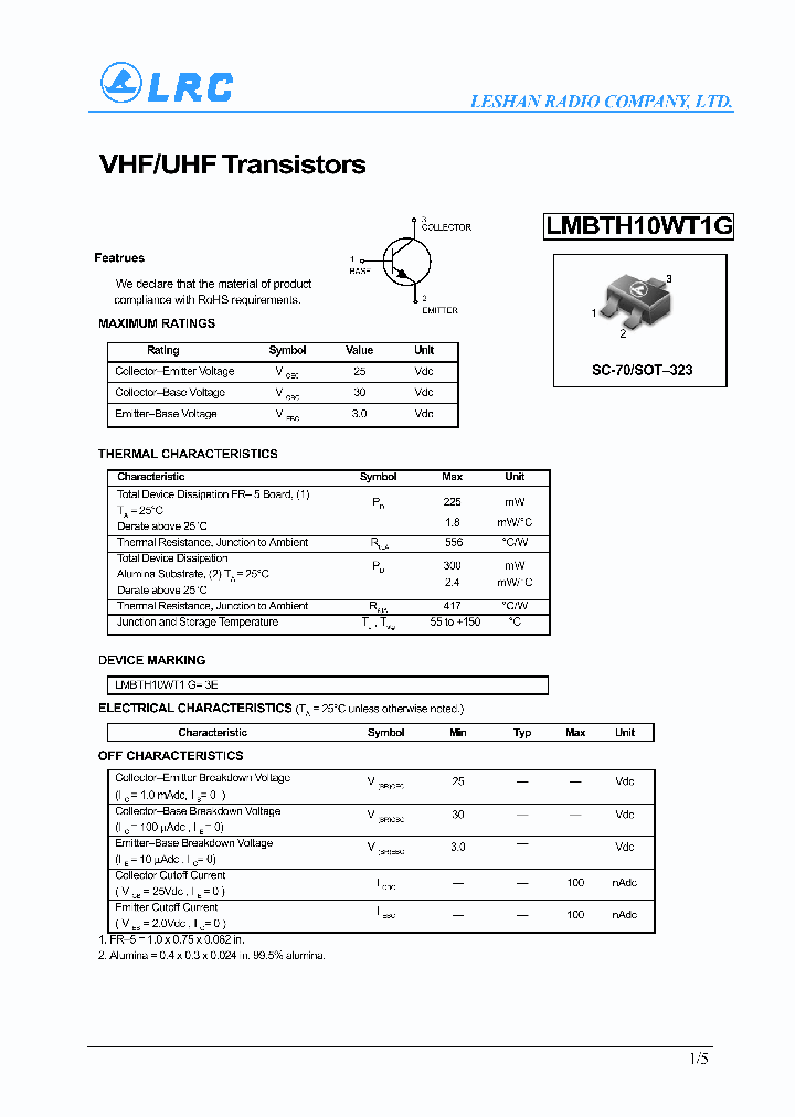 LMBTH10WT1G_4664222.PDF Datasheet