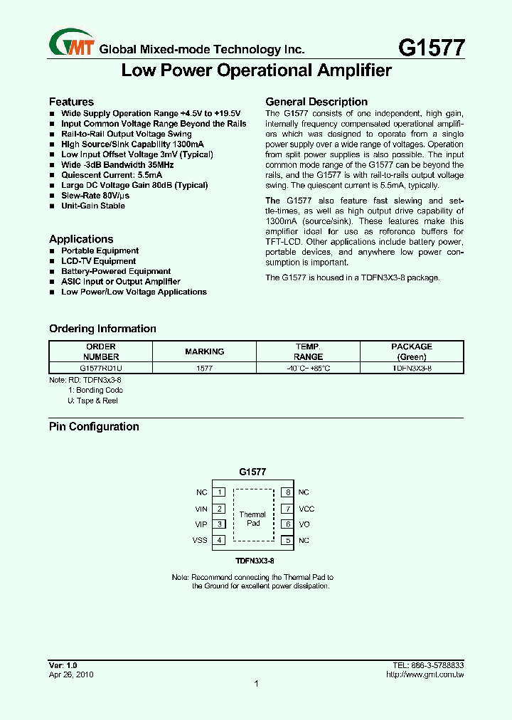 G1577_4663260.PDF Datasheet