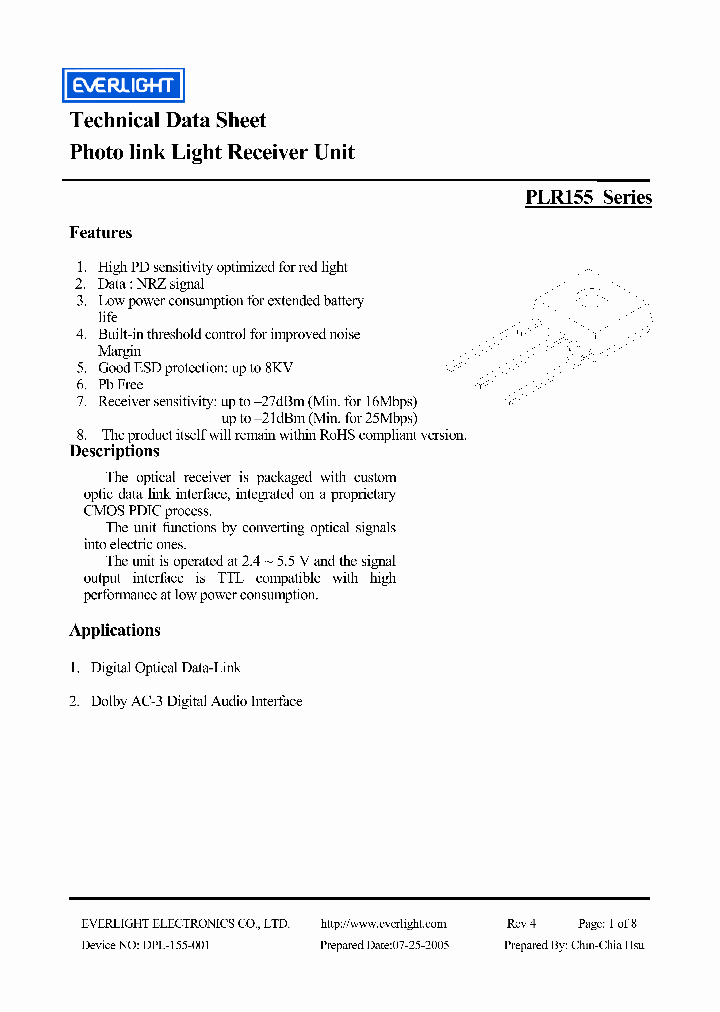 PLR155S5_4666316.PDF Datasheet