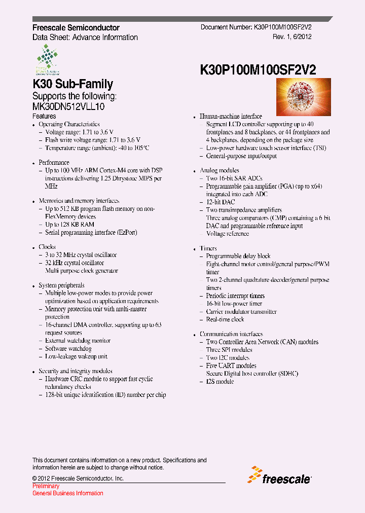 MK30DN512VLL10_4667643.PDF Datasheet