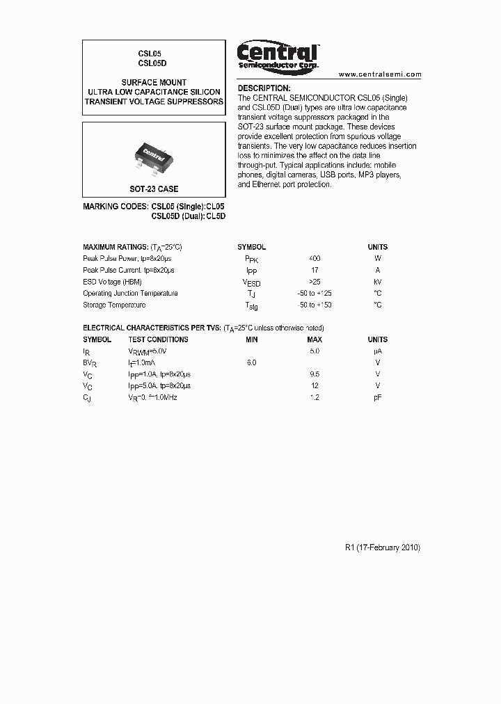 CSL05D_4668827.PDF Datasheet