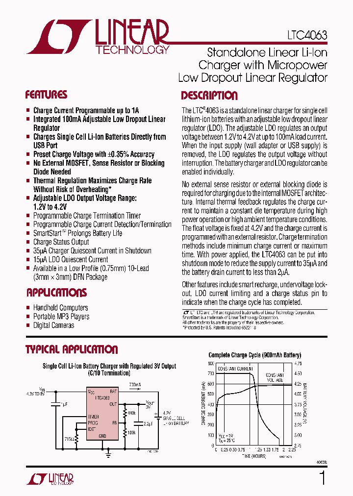 LTC4063_4676838.PDF Datasheet