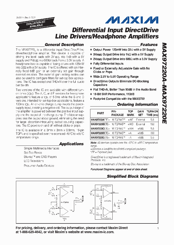 MAX97220AV2_4677931.PDF Datasheet
