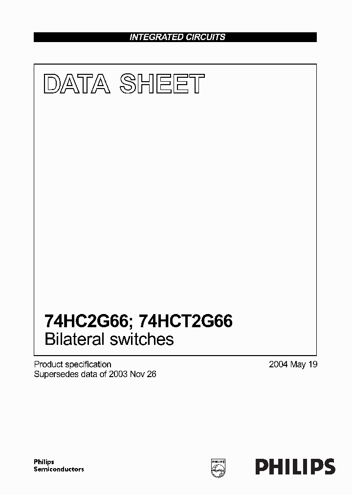 74HCT2G66DP_4680109.PDF Datasheet