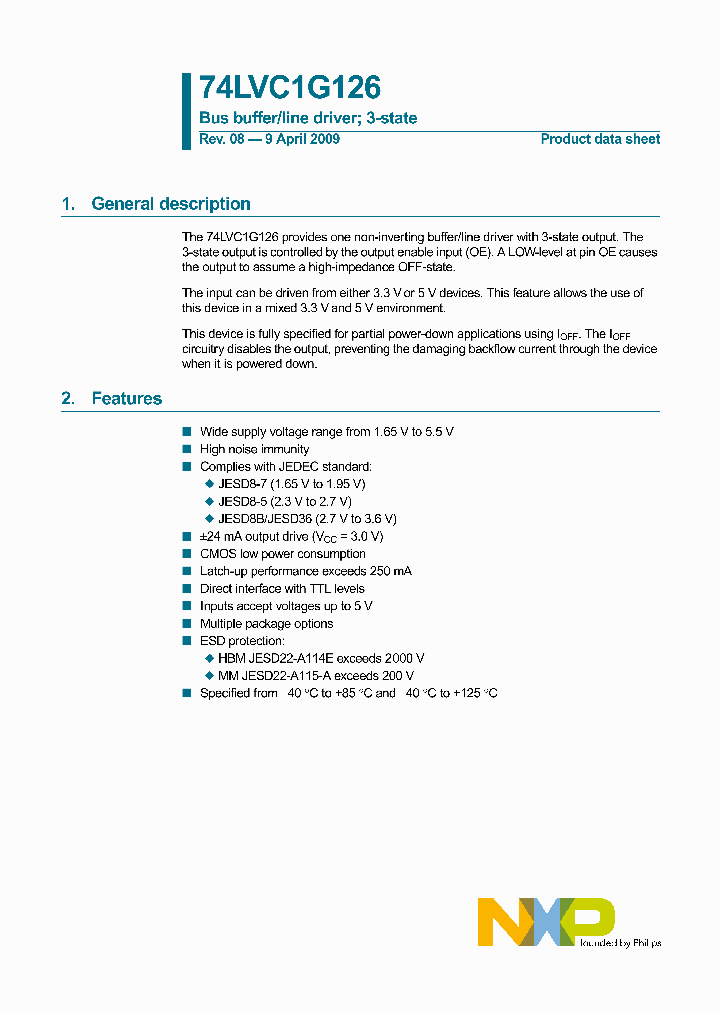 74LVC1G12609_4680505.PDF Datasheet