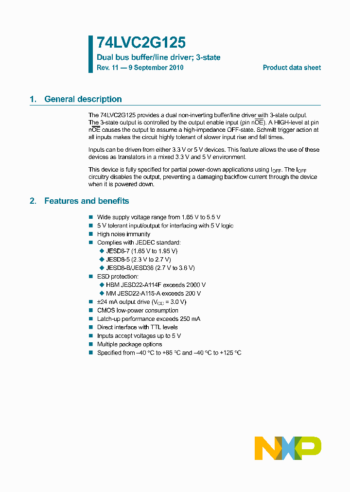 74LVC2G125GN_4680609.PDF Datasheet