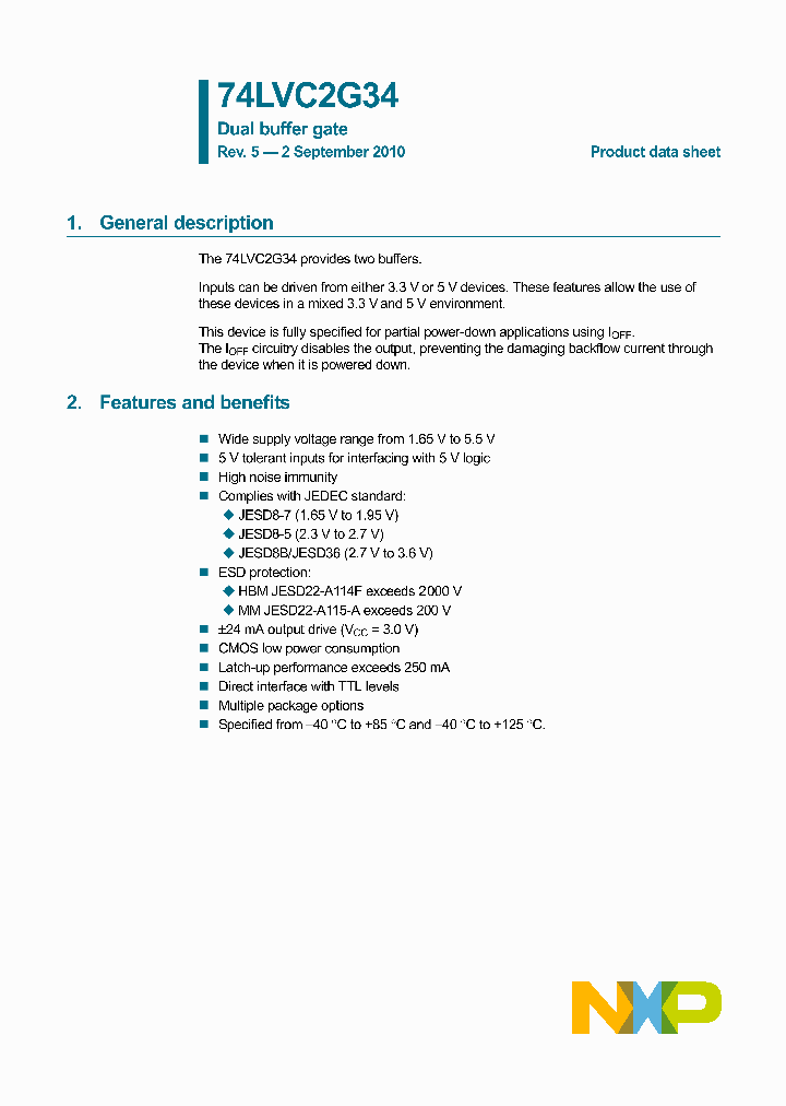 74LVC2G34GN_4680685.PDF Datasheet