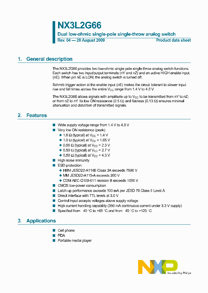 NX3L2G66GD_4681615.PDF Datasheet