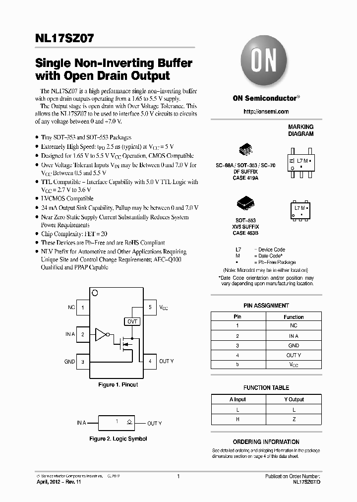 NLV17SZ07DFT2G_4682844.PDF Datasheet