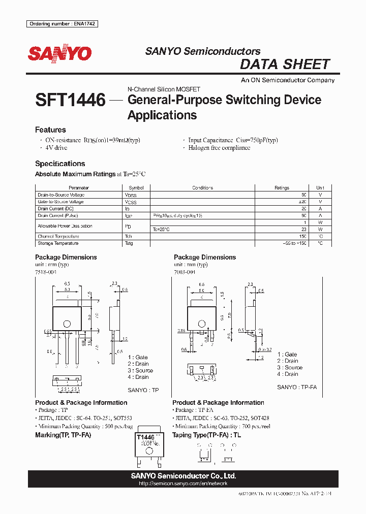SFT1446_4683652.PDF Datasheet
