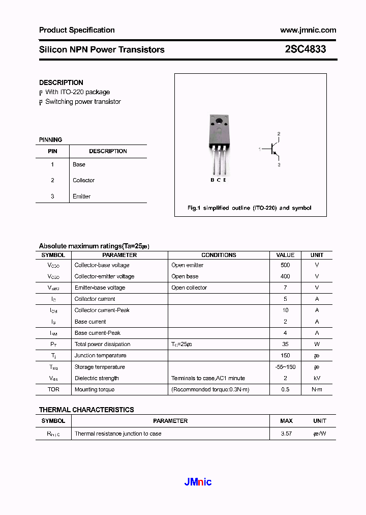 2SC4833_4684406.PDF Datasheet