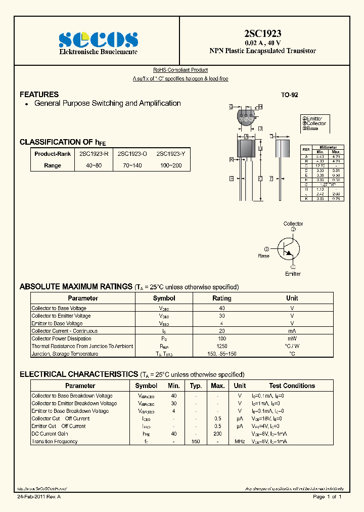 2SC1923_4684389.PDF Datasheet
