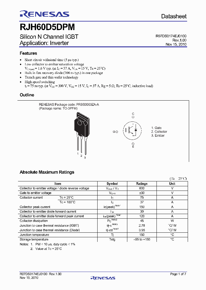 RJH60D5DPM_4687329.PDF Datasheet
