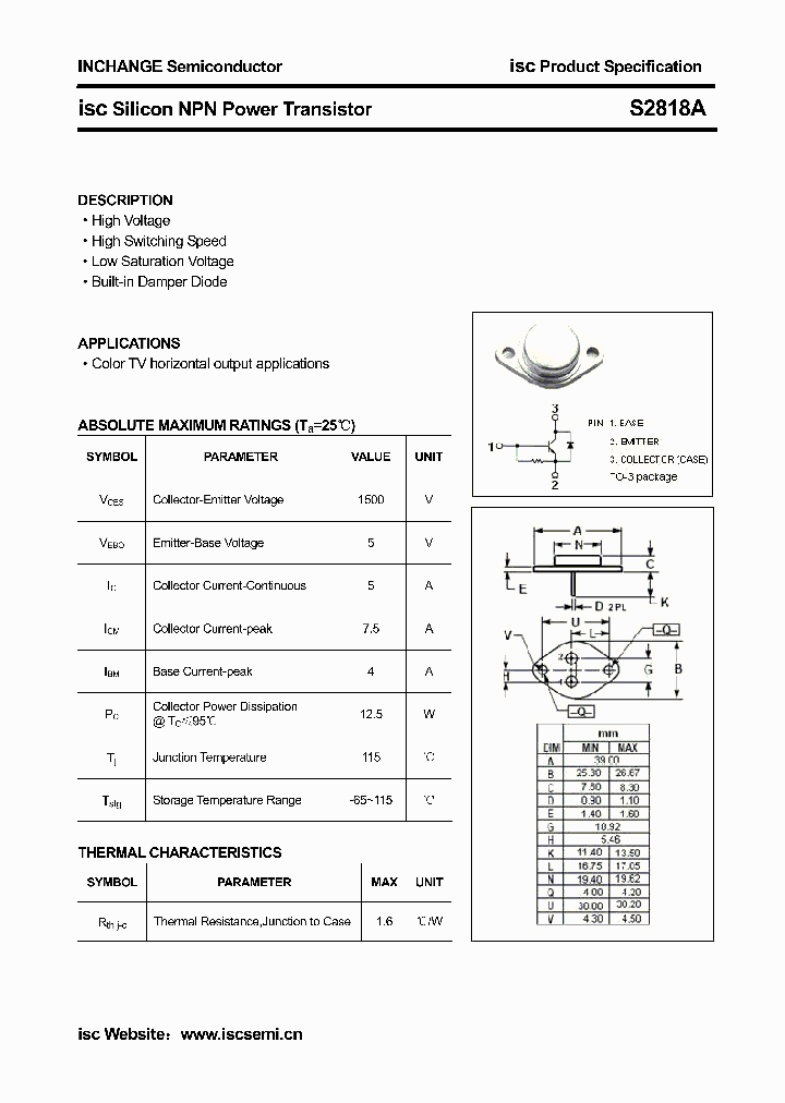 S2818A_4689273.PDF Datasheet