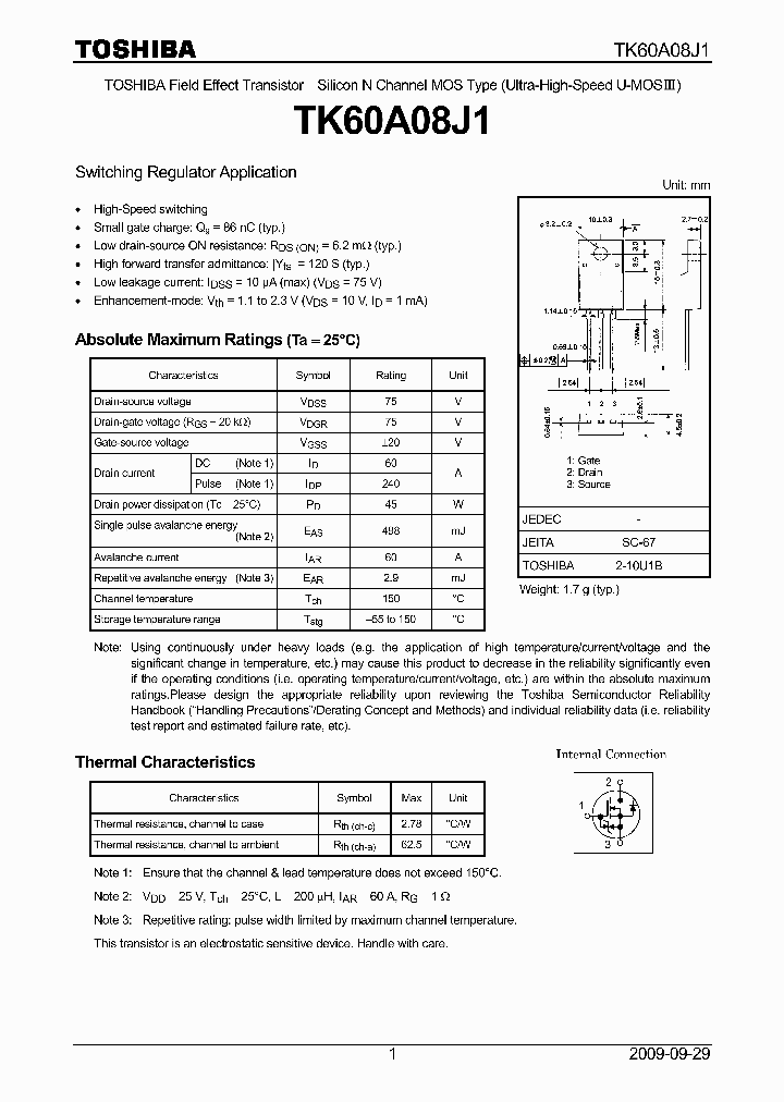 TK60A08J1_4690577.PDF Datasheet