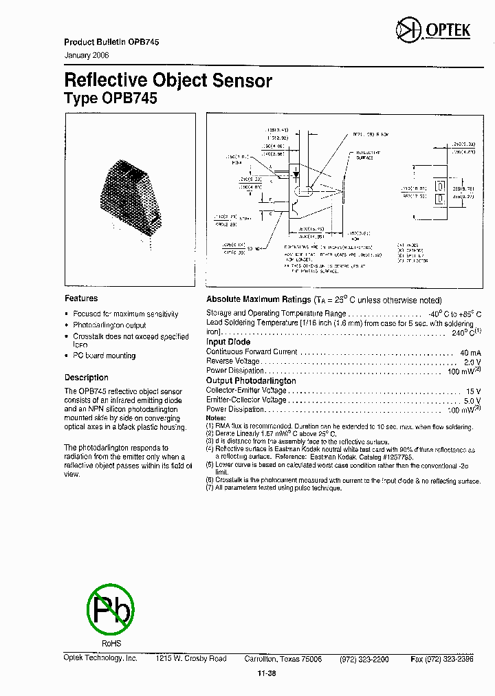 OPB745_4691086.PDF Datasheet