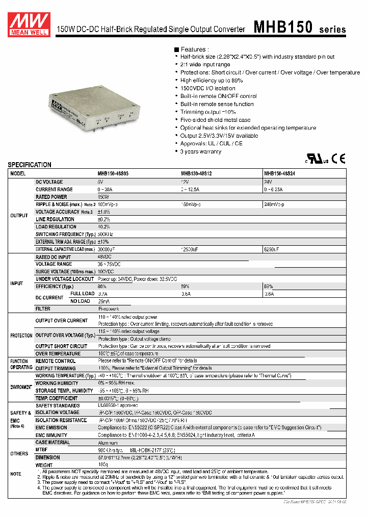 MHB150_4691491.PDF Datasheet