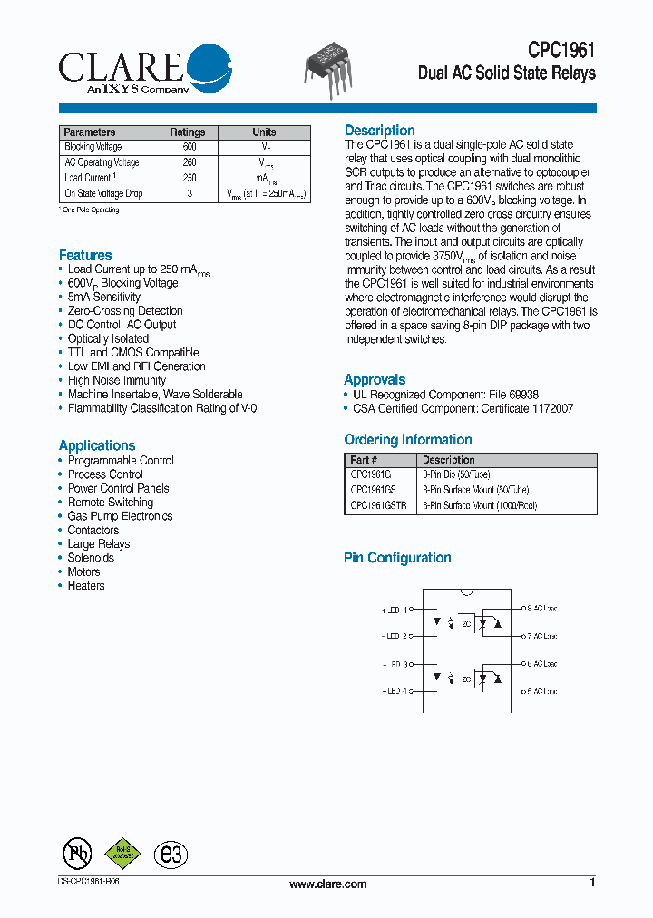 CPC1961_4692117.PDF Datasheet