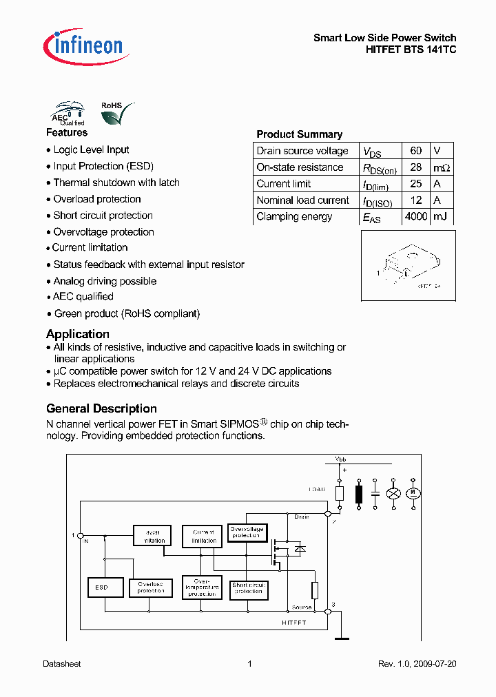 BTS141TC_4692386.PDF Datasheet