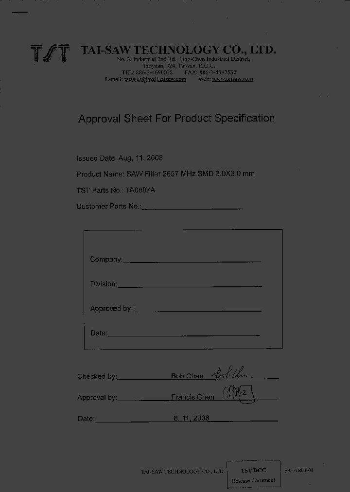 TA0887A_4694302.PDF Datasheet