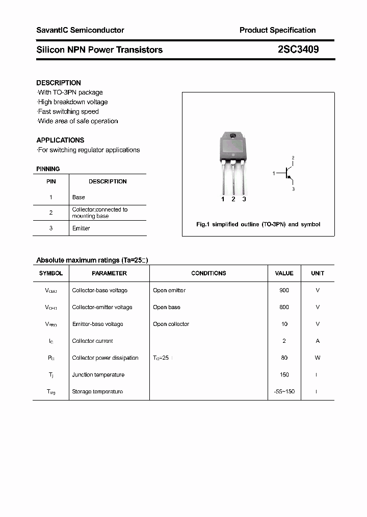 2SC3409_4697948.PDF Datasheet