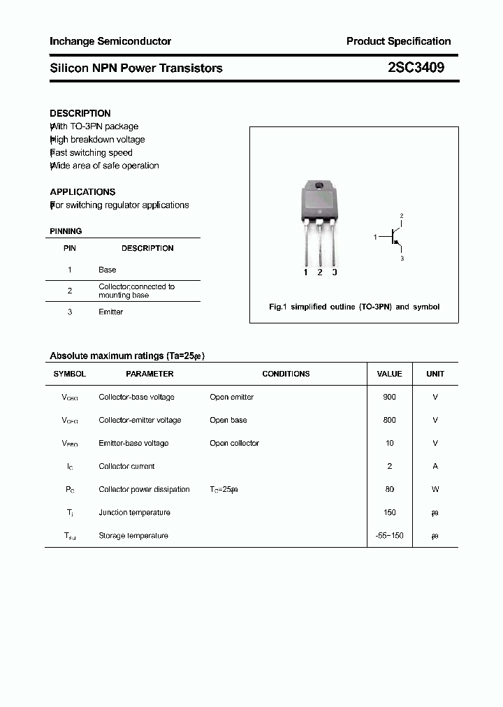 2SC3409_4697950.PDF Datasheet