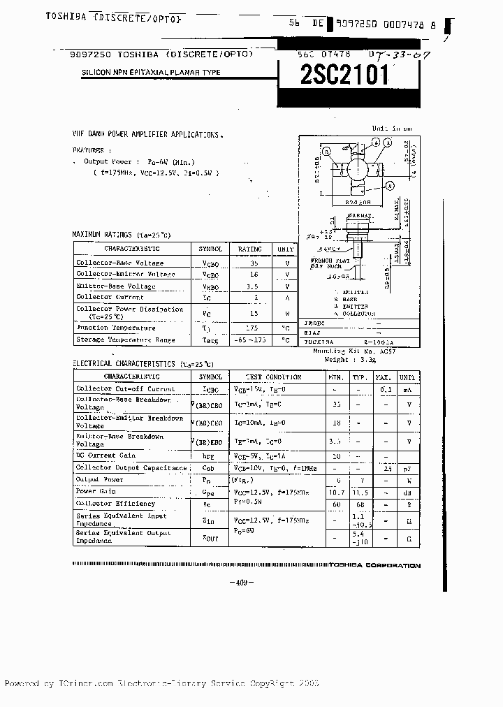 2SC2101_4699778.PDF Datasheet