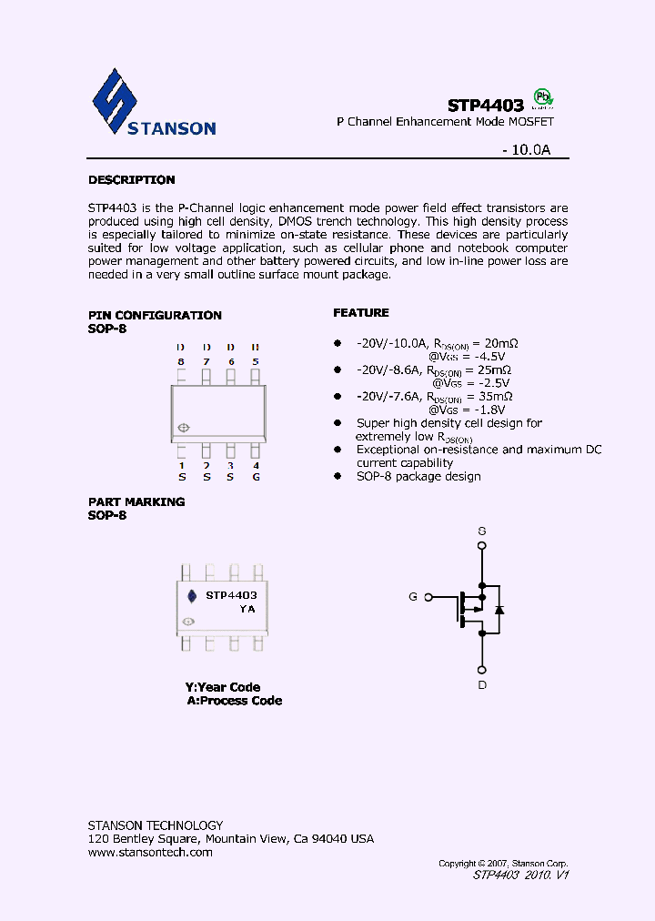 STP4403_4701364.PDF Datasheet