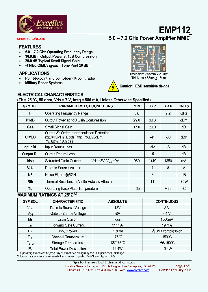 EMP112_4703989.PDF Datasheet
